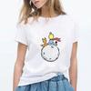 Little Prince Printing White Tshirts Short Sleeve Women Fashion Tees Casual Cartoon FeUnisex Clothes Summer Oneck Tops