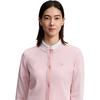 FILA Golf Series Fashion Simple Classic Casual Cute Pink Sweet Versatile Comfortable Woven Cardigan Knitwear Women cardigans A11W625415FPK