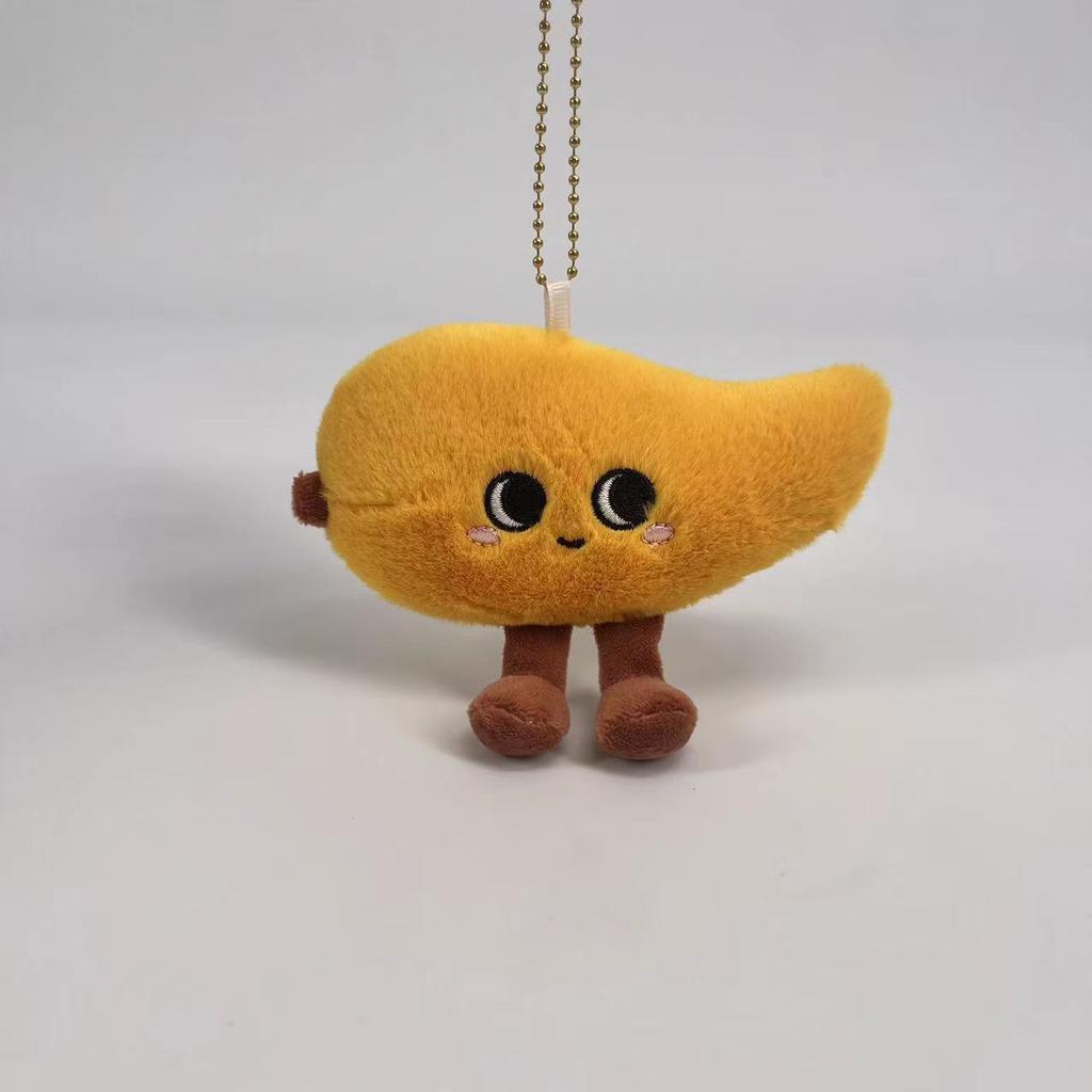 Cute Snacks, Vegetables And Fruits Series, Emoji Plush Doll Bag, Pendant, Video Game City, Doll Grabbing Machine, Gift.