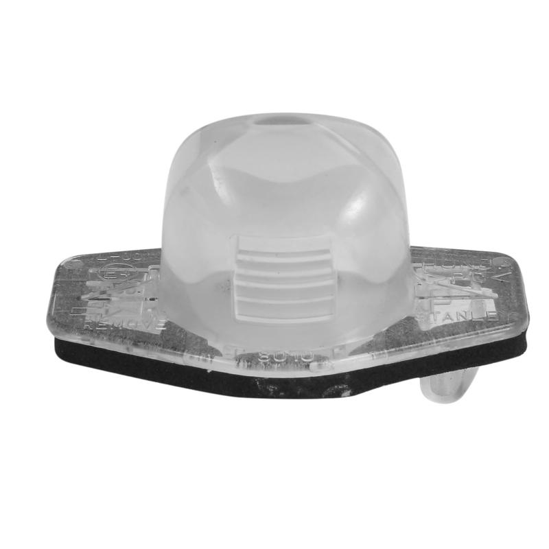 AA92-LED License Plate Light Lampshade For Honda Civic CR-V Odyssey HR-V Accord 2-Pieces Tag Lamp Assembly Replacement