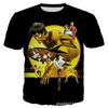 Summer Fashion Kung Fu Series 3D Printed Men's Casual O-Neck Short-Sleeved T-shirt Sportswear Cool Streetwear Oversized Tops