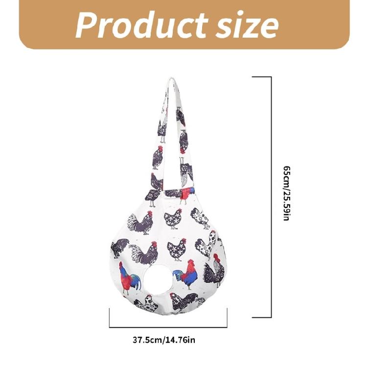 Pet Chicken Carriers Bag Safe Rooster Transport Bag Poultry Holder Bag for Chicken During Outdoor Excursions Driving
