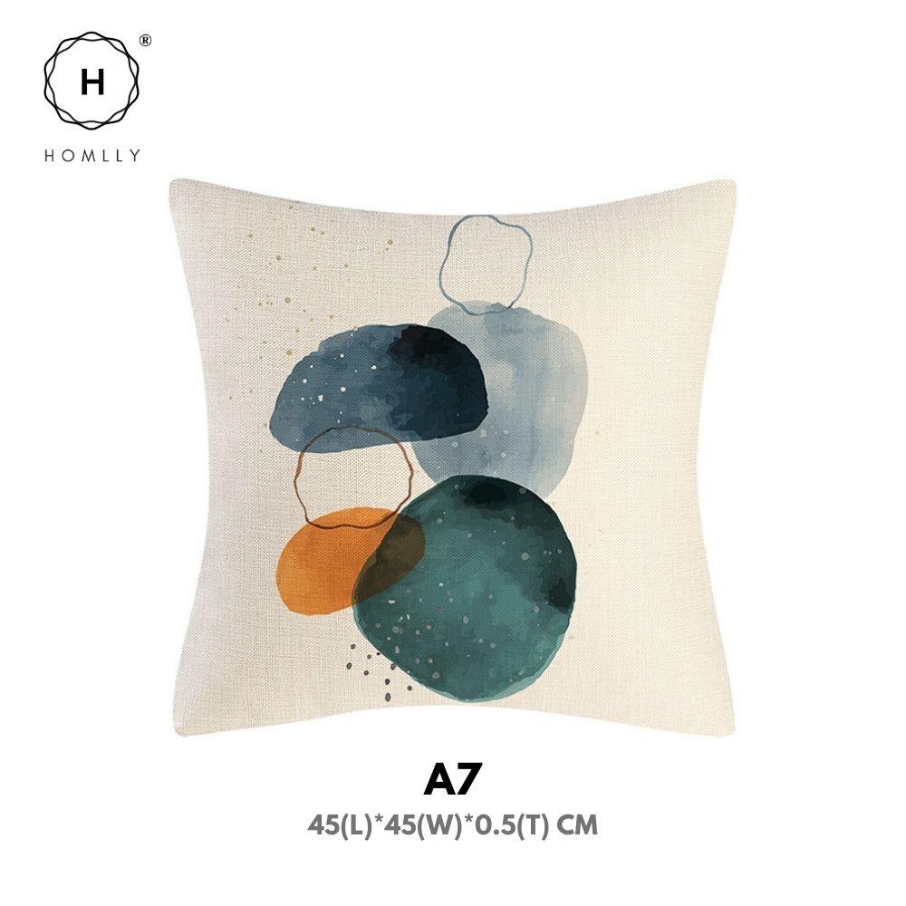 Homlly Dotti Abstract Mid Century Cushion Pillow Cover (X2PCS)