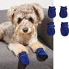 4pcs/set Soft-soled Dog Shoes Mesh Pet Sandals New Poodle Dog Shoes  for Small Dogs Puppies