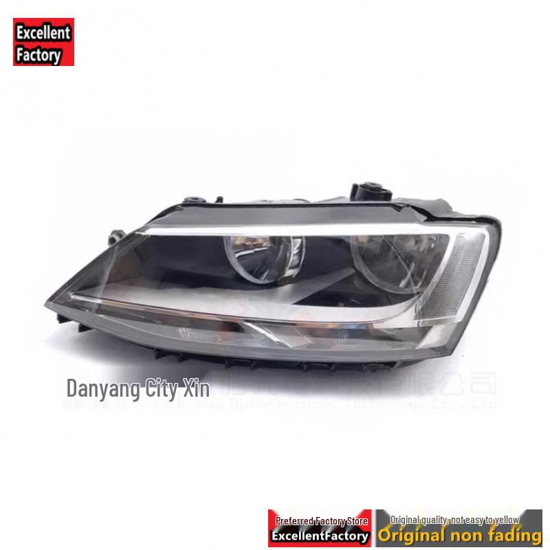 Compatible Headlight Assembly for 2012-2018 Volkswagen New Sagitar - Halogen, Original Quality