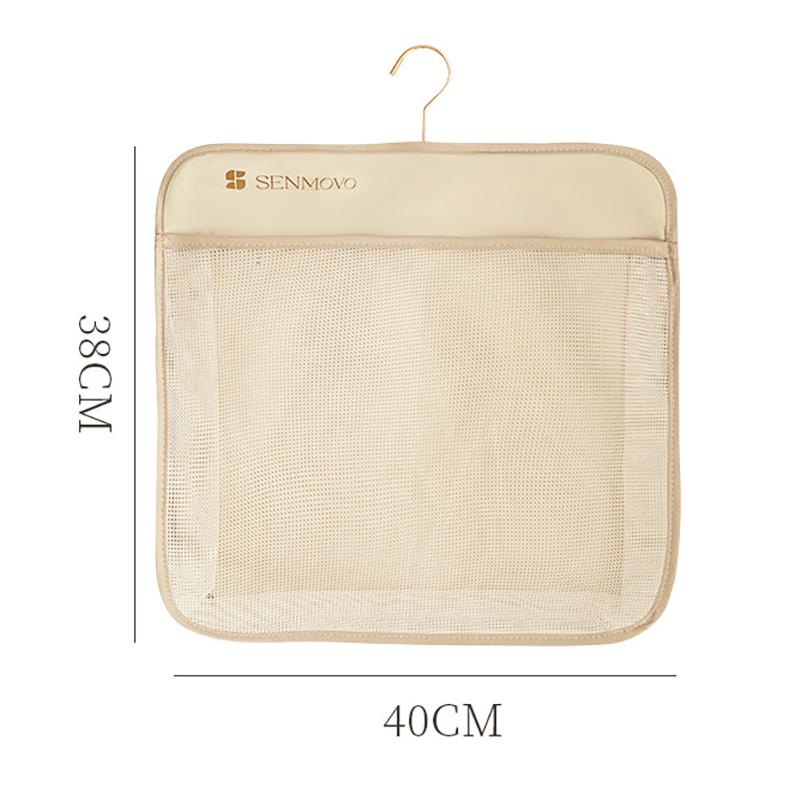 Hanging Clothes Organizer Bag - Multi-Pocket Underwear & Socks Storage For Home/Dormitory Wardrobe - Durable Space-Saving Design