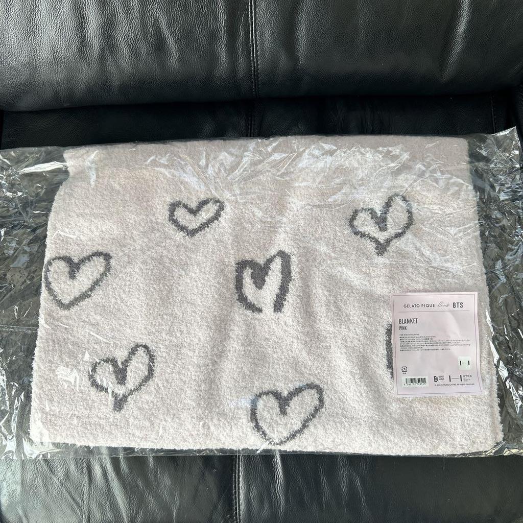 [USED] BTS Gelato Pique Blanket Pink