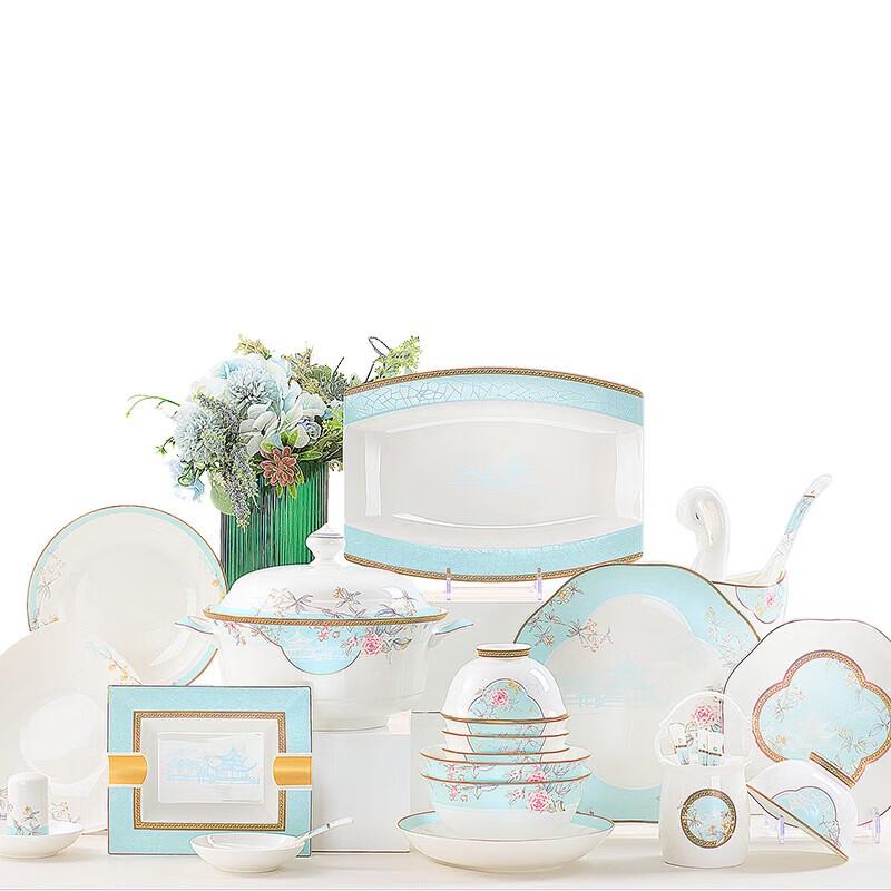 Northern Scenery Bone China Dinnerware Set - Lanting Xu