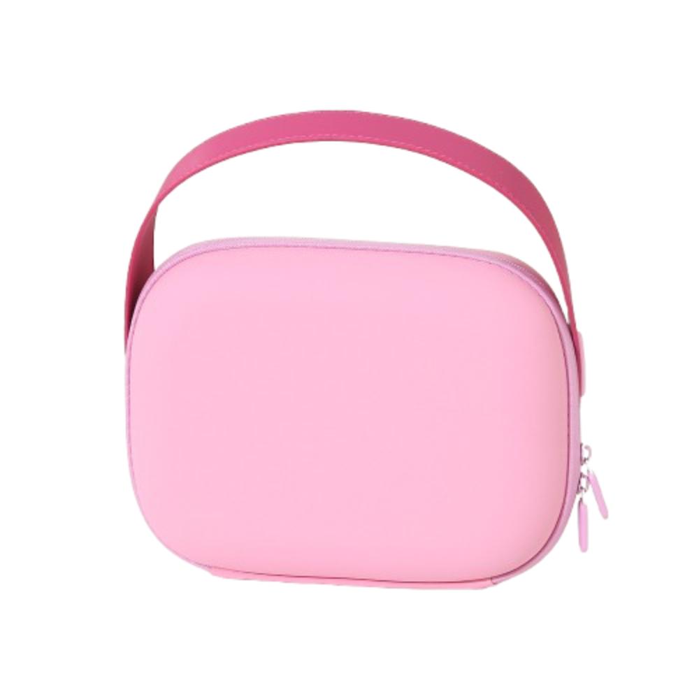 Candy Color PU Cosmetic Bag Waterproof Portable Tote Bag Simple Wash Storage Bag  Women