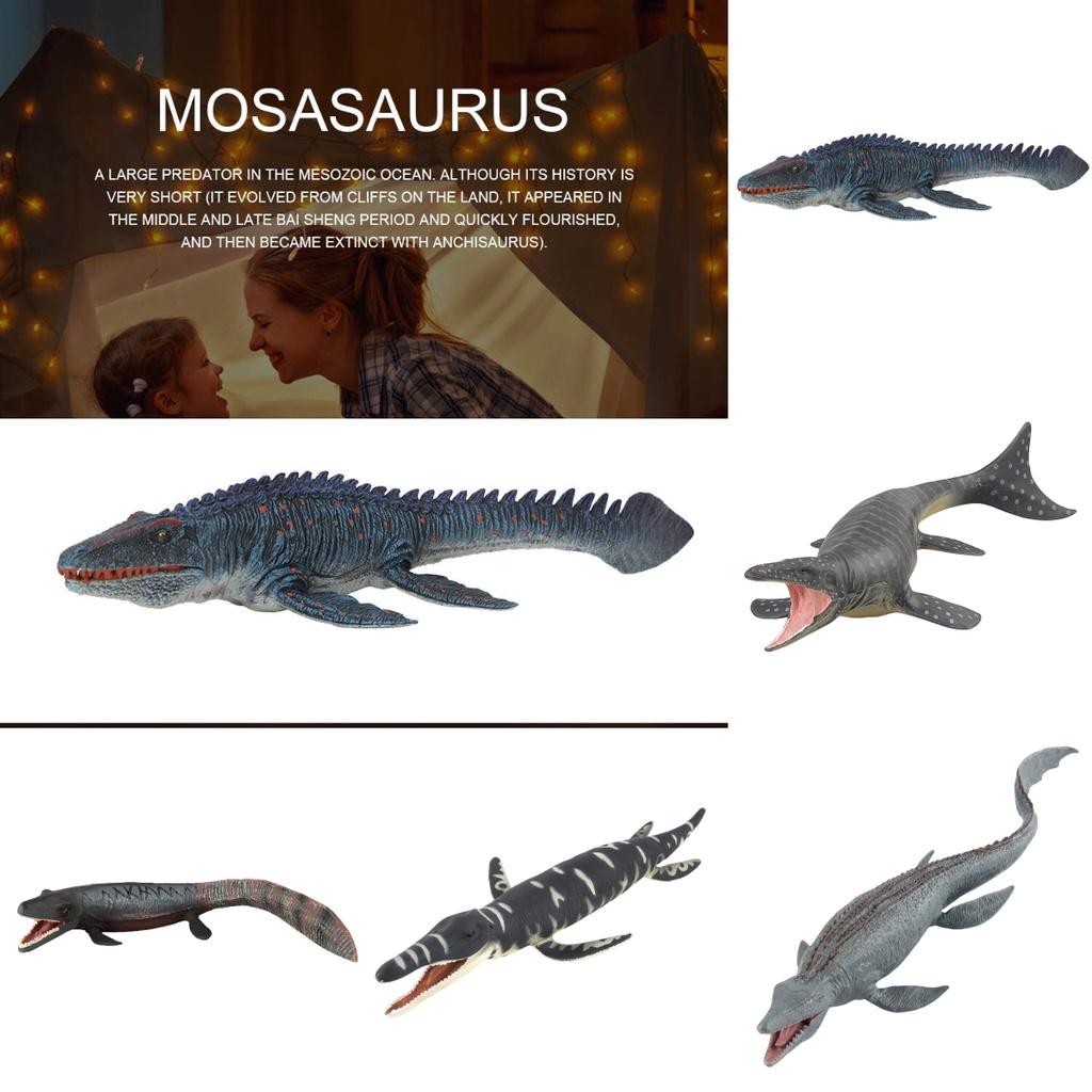 Realistic Jurassic Dinosaur Model Toy For Children Sea King Dragon Canglong Dragon And Sliding Tooth Dragon