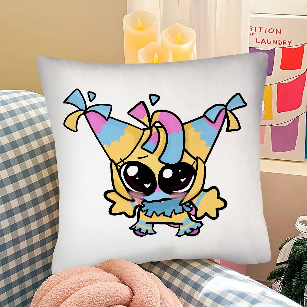 pc YYatta Anime Pillow Case Fashion Square Pillowcase Bedroom Sofa Room Ins Decoration Leisure