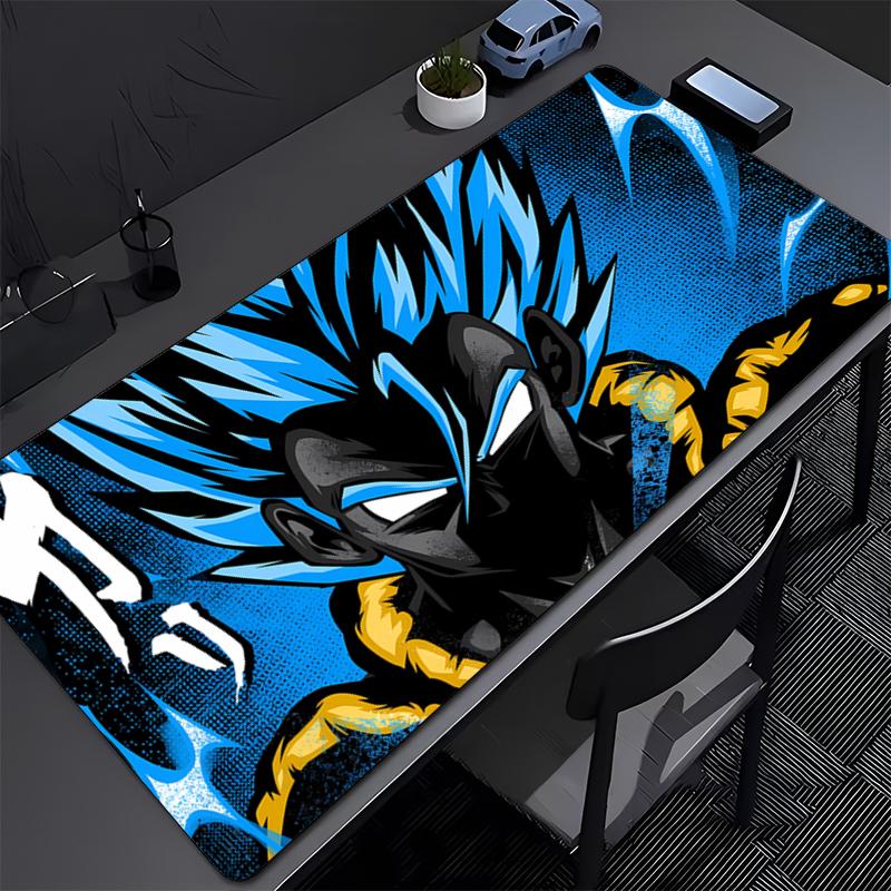 Mouse Pad Large Dragon Ball Anti-Slip Rubber Gaming MousePad Durable Desk Pad for Office and Gaming PC Carpet HD Anime Mousepad
