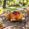 Roasting Rack with Handles Non-Stick Cookware Versatile for Home Cooks