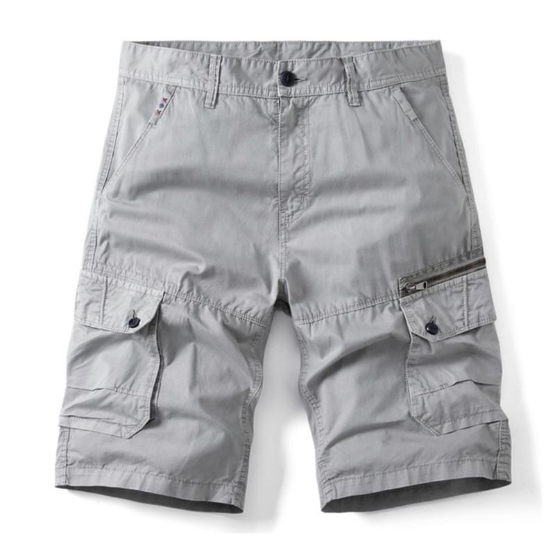 Neue Sommer Herren Camouflage Baumwolle Cargo Shorts Mode Multi-Tasche Casual Kurze Hosen Lose Große Größe Bequeme Shorts Männer