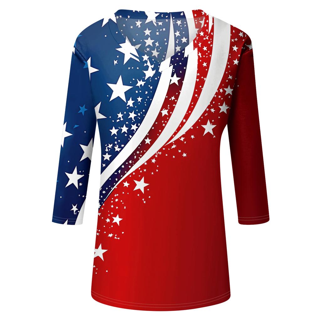 Long Sleeve Shirts for Women Womens Long Sleeve Tops Long Sleeve T Shirt Women Long Sleeve Going Out Tops for Women V Neck Printed Top
