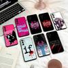 M-Mindless S-Self Indulgence   Phone Case For Samsung S 25,24,23,22,30,21,10,9,Ultra,Plus,Lite,FE,4,5 G Soft Black Case