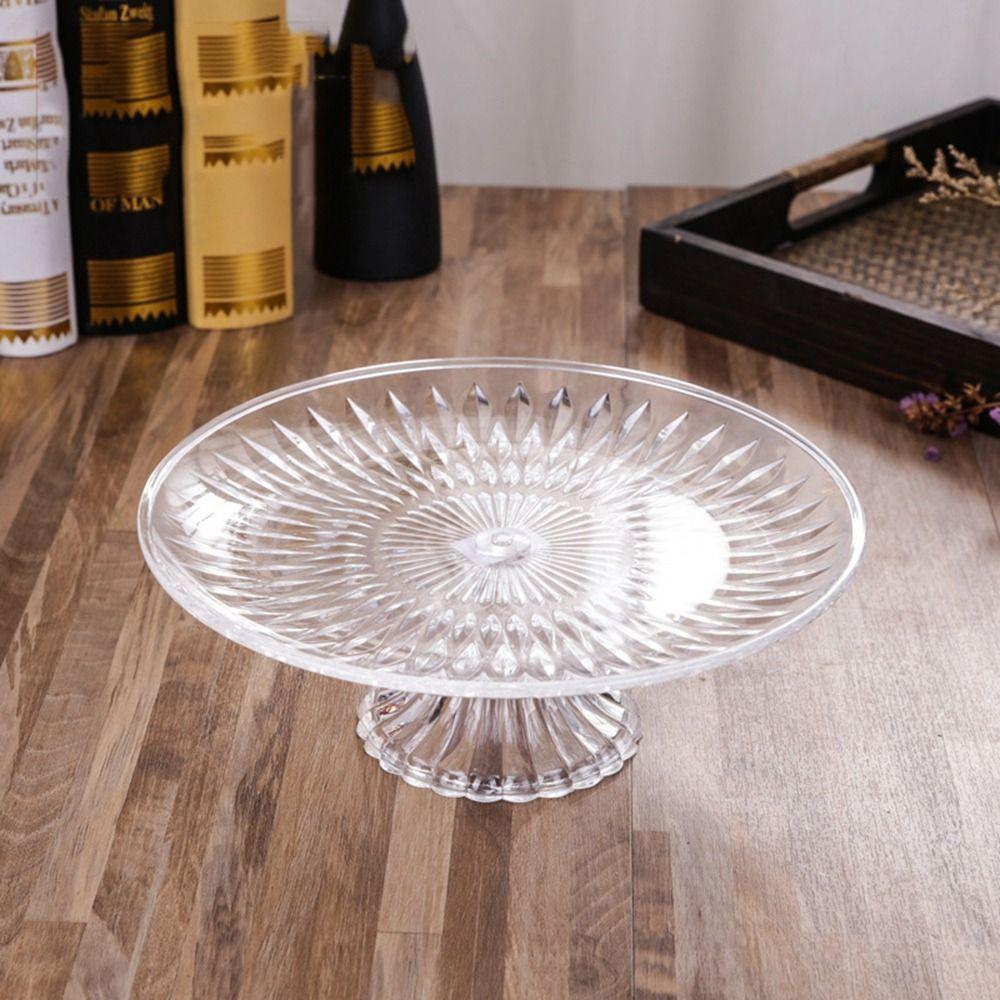 Tea For Ktv Baking Cakes Save Space Tray Stand Food Sampling Tray Fruit Plate Dessert Plate