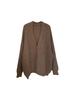 Women's Soft Pink Knit Cardigan: Gentle, Relaxed Style for Spring and Autumn