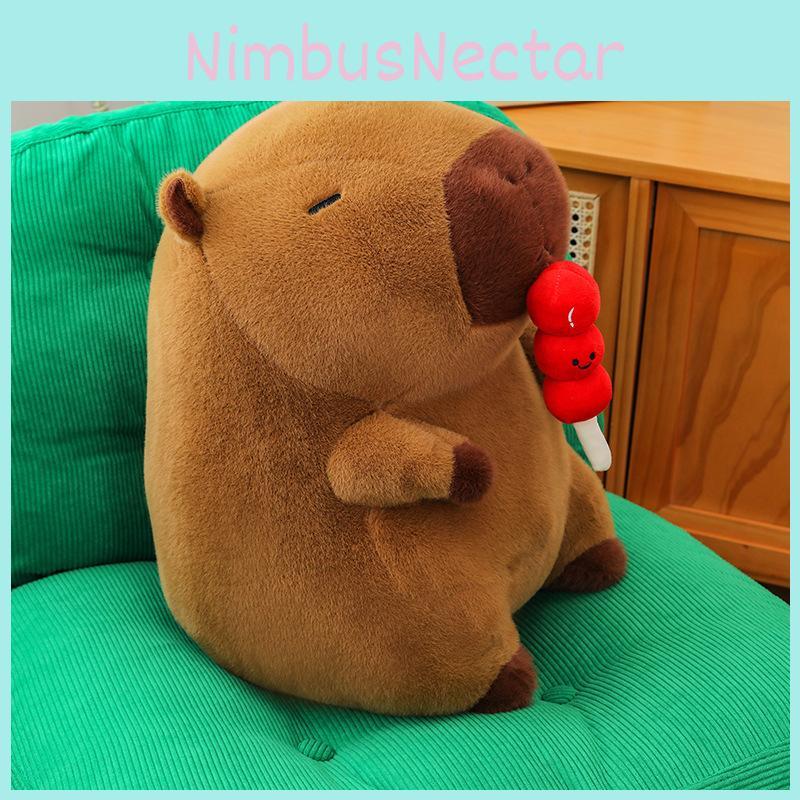 Hawthorn Capybara Plush Doll Sugar Cartoon Animal Decoration Gift Friend Pillow