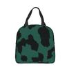 Rosa Leopard Tierprint Isoliert Lunchtasche Kühltasche Wiederverwendbar Großer Tragetasche Brotdose Aufbewahrungstaschen für Lebensmittel Büro Reise