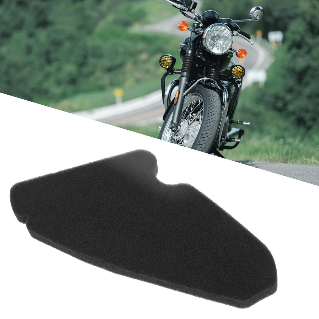 BULLSPANN Motorcycle Air Air Filter Air Element Air Filter Foam Pad for SUZUKI Compatible with Lezz II CA1PA (Black)