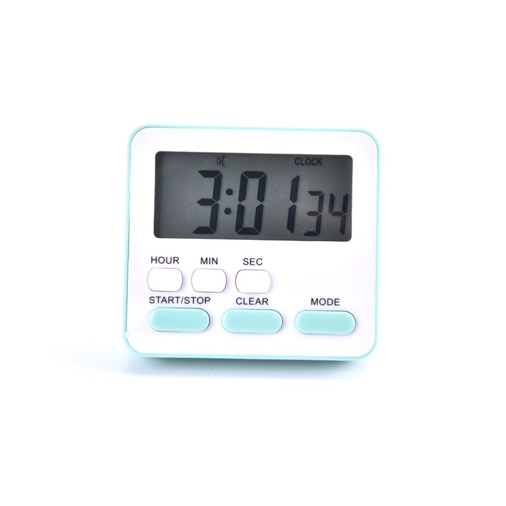 Multifunctional LCD Digital Display Cooking Countdown Kitchen Accessory Kitchen Timer Stopwatch With Flashing Light Alarm Clock3