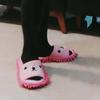 Thickened Detachable Cotton Shoes Anti-slip Microfiber Slippers Mopping  Wooden Floor