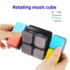 Electronic Handheld New Point Game Fidget Toys Logic Flip Slide 4 Game Modes Changeable Puzzle Magic Cube Music Toy