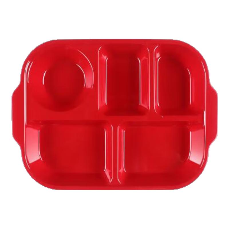 Melamine Divided Cafeteria Plate Set