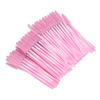 200 szt. Jednorazowa Przenośna Szczoteczka do Rzęs Podróżna Szczoteczka do Maskary Rzęsy Narzędzie do Makijażu Akcesorium Różowa