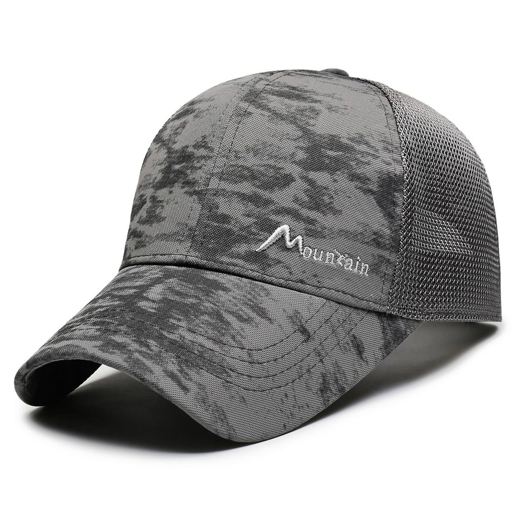 Northwood Men's Summer Quick-drying Breathable Mesh Baseball Cap Outdoor Sun Protection Visor Mesh Cap Peaked Hat