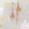 Cute Enamel Cat Balloon Stud Earrings for Women Fashion Drop Rabbit Flower Heart Colorful Jewelry Dangle Wedding Party Girl Gift