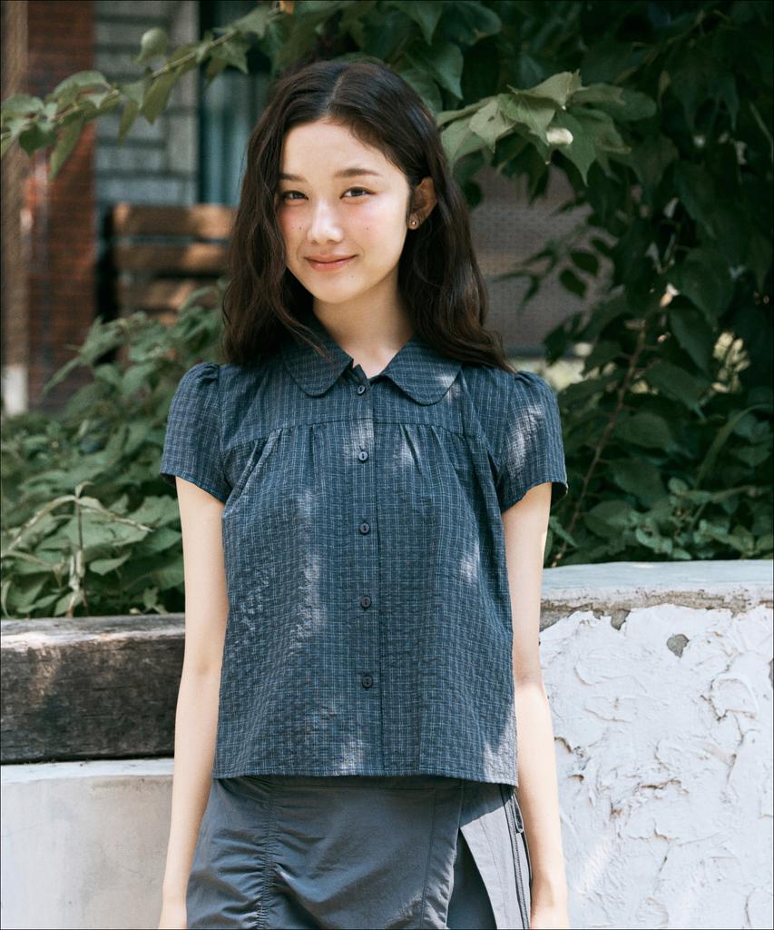MIXXO Shirt Red Check Short Sleeve Shirt