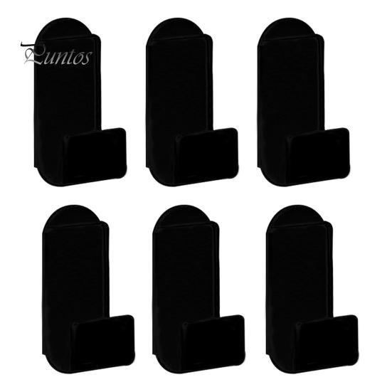 

6/30 шт. стойка для пластинок, настенное крепление, акриловая полка для дисплея пластинок, простая установка, вешалка для пластинок для домашнего декора 6pcs прозрачный