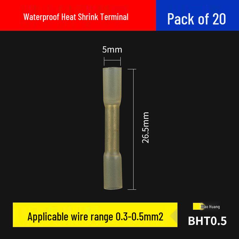 Waterproof Heat Shrink Wire Connector for Cable Insulation