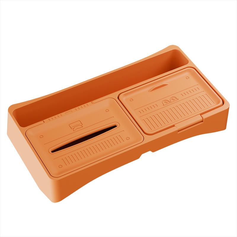 Silicone Anti-Shake Storage Box for Yu7 Screen Rear Compartment