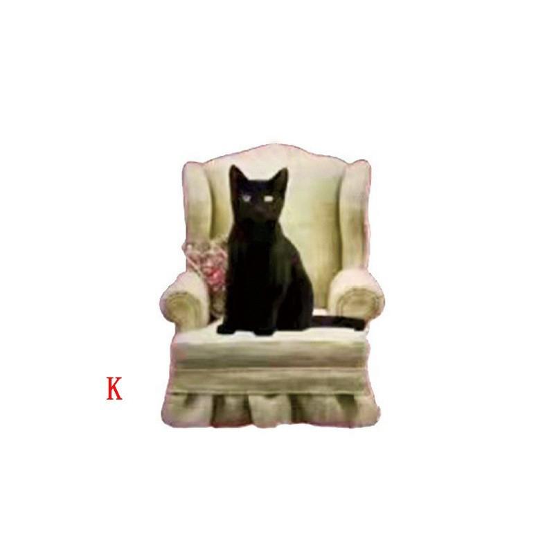 Pendentif Miroir Rétroviseur Chat Ou Chien En Acrylique 2D - Décoration Mignonne Pour Voiture, Camion, Mur Maison