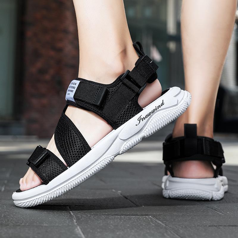 Fashion Plus Size Men's Shoes Men's Summer Casual Slippers Anti Slip Beach Sandals