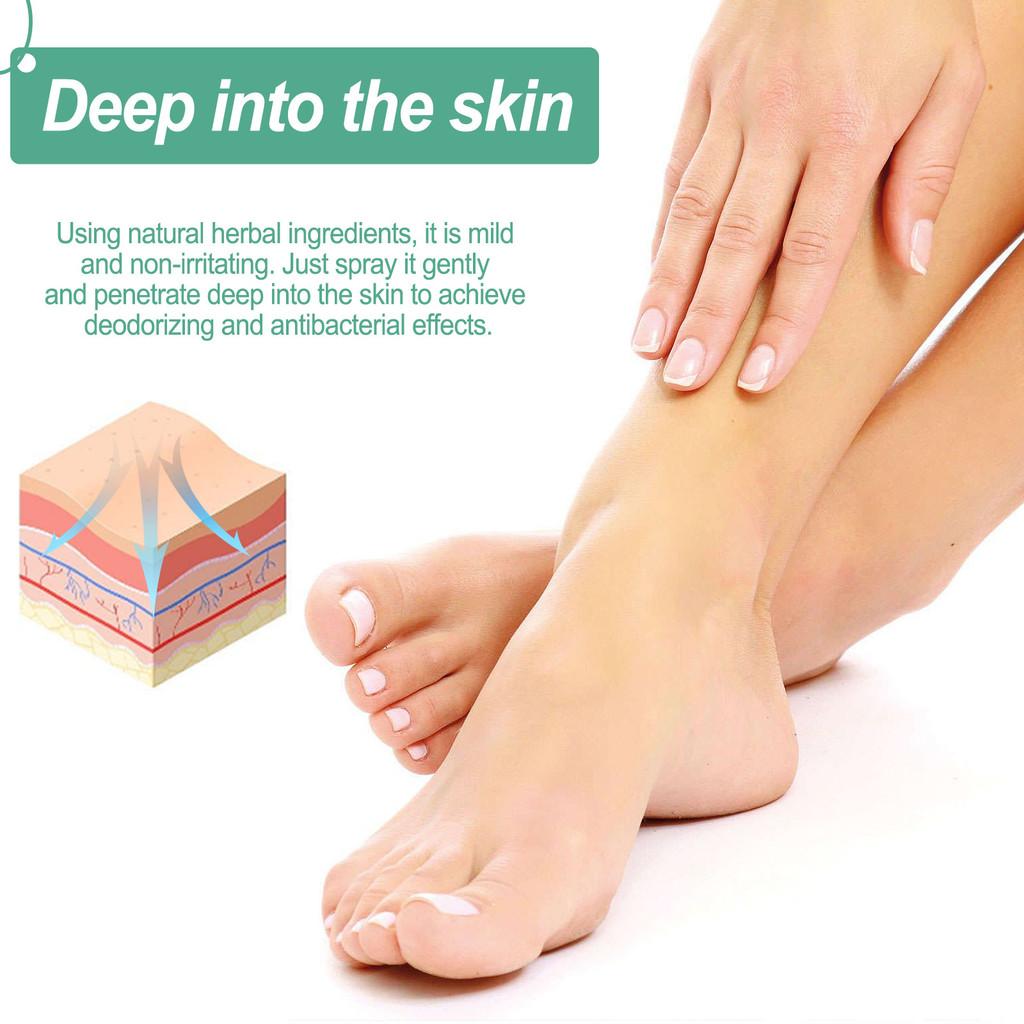 South Moon Odor-eliminating Foot Spray Refreshes And Moisturizes 45ml Boxed