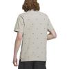 Adidas Polo Shirts Men's Gray Polo Collar Moderate Straight Fit IA8153
