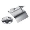1 Stück Edelstahl Badezimmer Toilette Wandmontiert Saugpapierrollenhalter Taschentuchhalter Neu