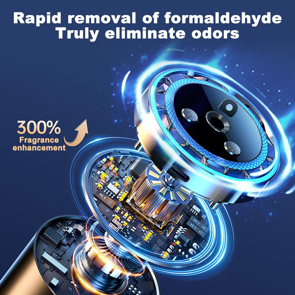 2024 Intelligent Car Cararomatherapy Automotive Supplies Sense Fragrance Light Automatic Advanced Ambient Machine Q3N7