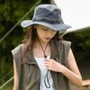 Washed old bucket hat men and women summer outdoor camping new sunshade sunscreen mountaineering western cowboy hat