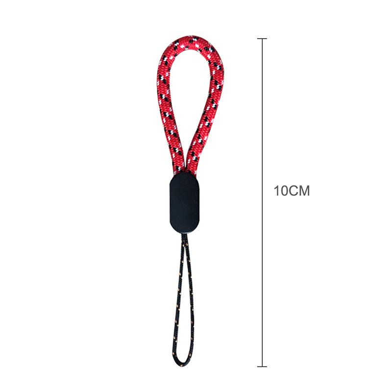 5Pcs Hand Wrist Lanyard String Short Grip Lanyard Mobile Phone Strap For Usb Flash Drive Keychain