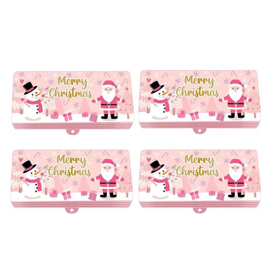 2026 Christmas Cash Gift Envelope 10-Slot Surprise Holder Festive Card Cash Wallet Personalized Gifts Fancy Red Tassel for Family Friends