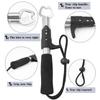 New Fish Grip Lip Trigger Lock Gripper Clip Clamp Grabber Fish Plier Grab Fishing Tackle Accessory Tool