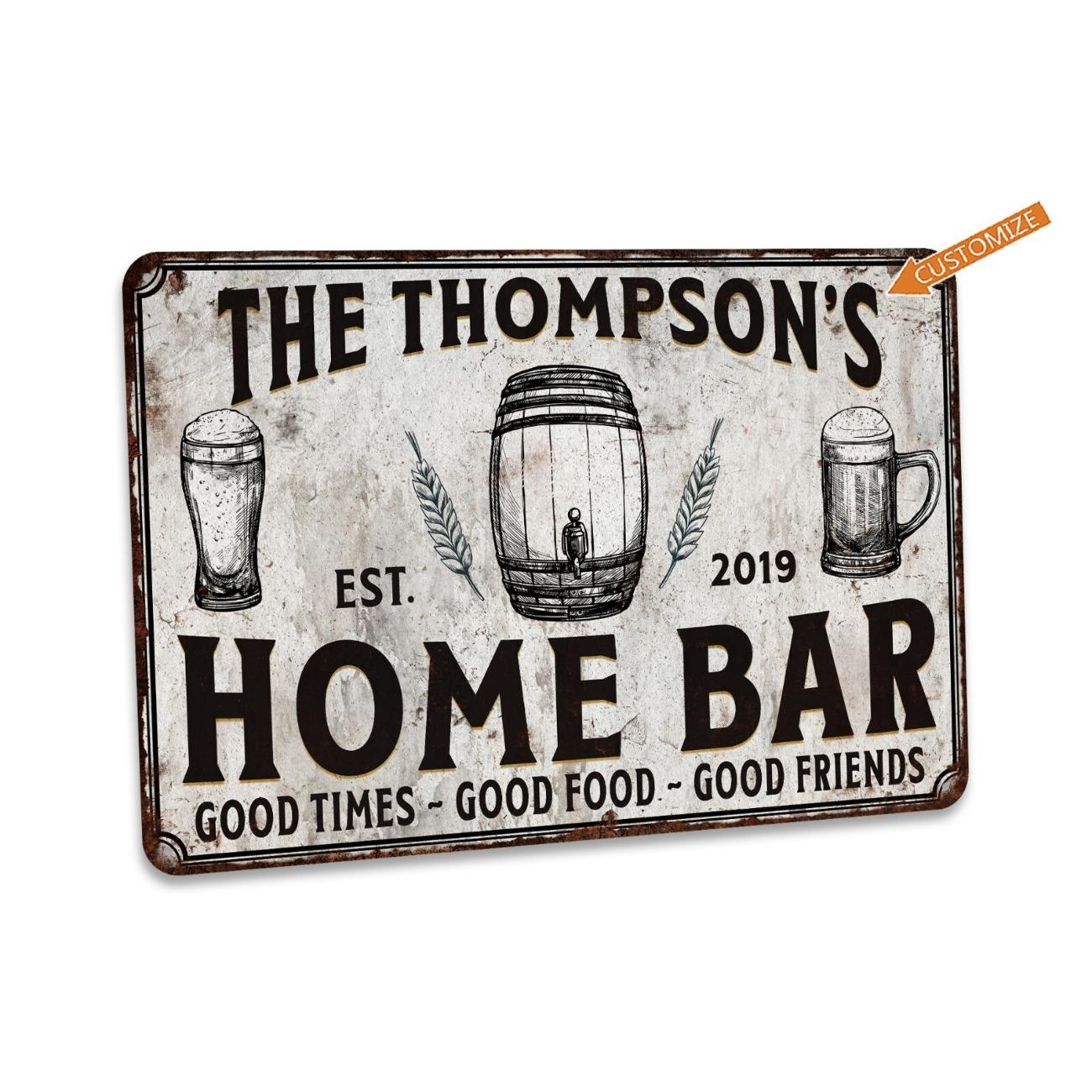 

Custom Metal Tin Sign Wall Decor for Home Bar Pub Beer Man Cave белый