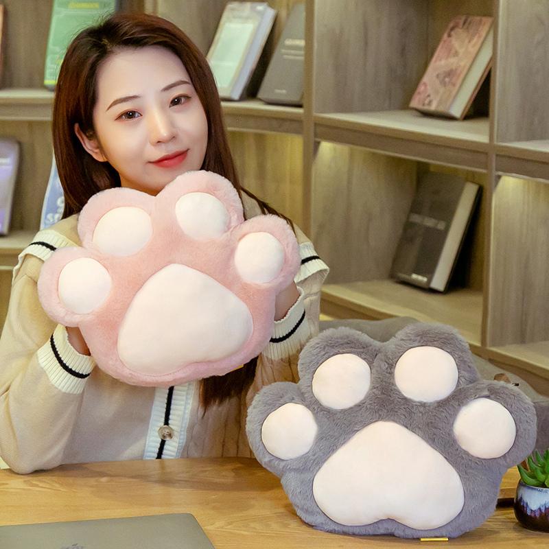 NEW Paw Pillow Animal Seat Cushion Stuffed Plush Sofa Indoor Floor Home Chair Decor Gift