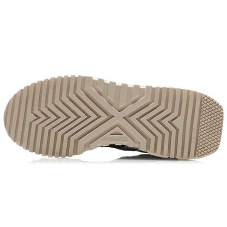 Li Ning 001 Antiscivolo e Traspirante Supporto Basse Scarpe Casual da Uomo Grigio Verde Viola AGCQ271-2
