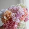 4pcs 7 Branches Hydrangea Artificial Flowers Bouquet Home Wedding Decor Centerpiece Table Arrangement Silk Floral DIY Crafts
